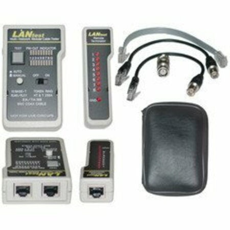 SWE-TECH 3C Lan Tester Network Cable tester, Pin Configuration/Wire Map Results FWT30D1-56551